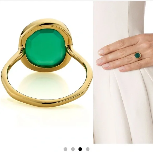 Monica Vinader NWOT Siren Stone Ring - Picture 2 of 7